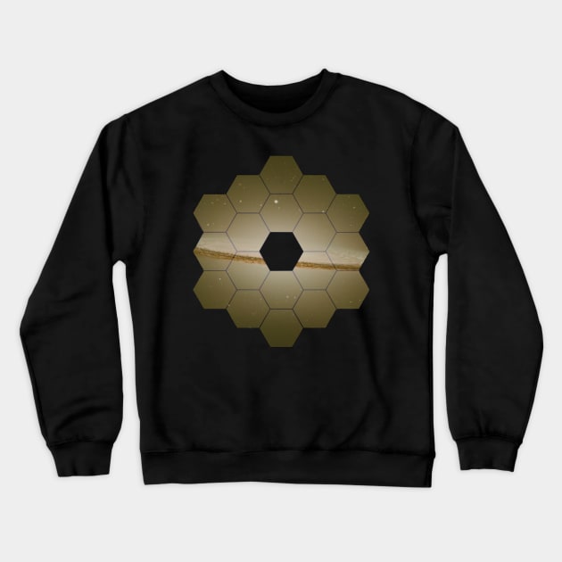 James Webb Telescope Crewneck Sweatshirt by Scrap Heap Shop